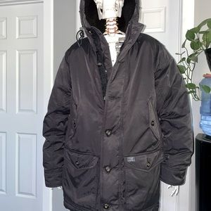 Abercrombie and Finch Black Jacket Medium